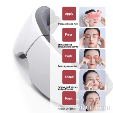 Massage numérique des yeux vibrant pour le glaucome
